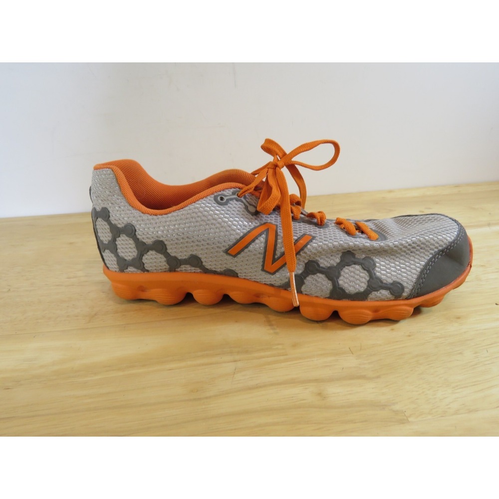 New Balance IONIX Boys Size 7 Athletic Orange Grey 3090 Running Athletic Shoes - Picture 8 of 16
